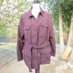 Westport Women's Deep Purple Utility Jacket